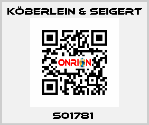 S01781  KÖBERLEIN & SEIGERT