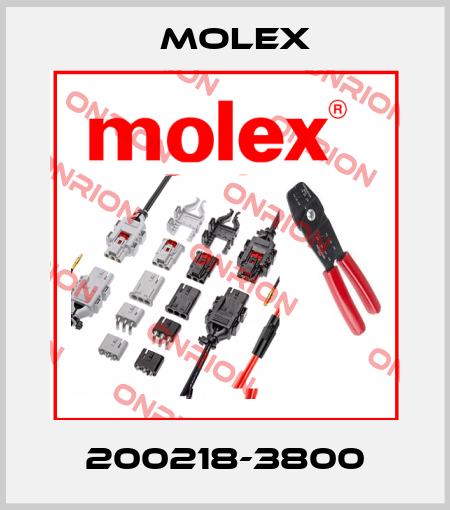 200218-3800 Molex