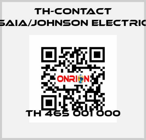 TH 465 001 000 TH-Contact (Saia/Johnson Electric)