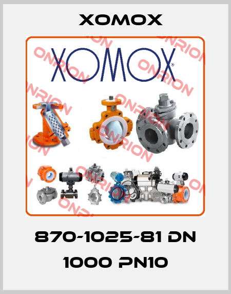 870-1025-81 DN 1000 PN10 Xomox