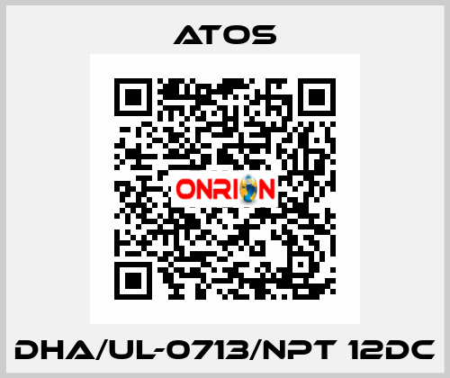 DHA/UL-0713/NPT 12DC Atos