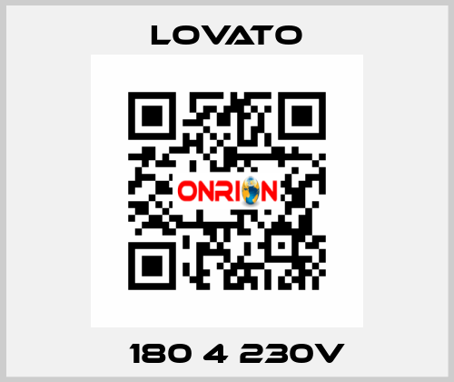 Β180 4 230V Lovato