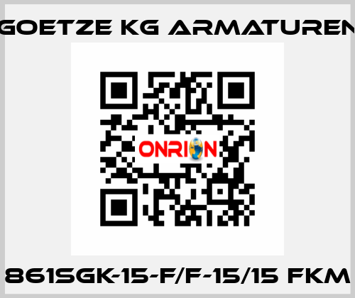 861sGK-15-f/f-15/15 FKM Goetze KG Armaturen