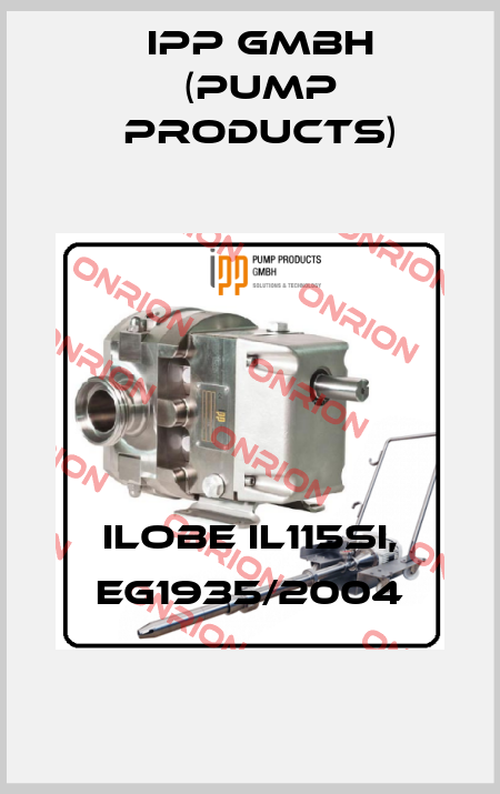 iLobe iL115si, EG1935/2004 IPP GMBH (Pump products)