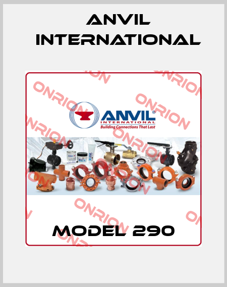 Model 290 Anvil International