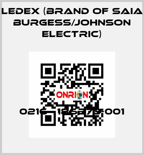 0216   186273-001 Ledex (brand of Saia Burgess/Johnson Electric)