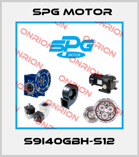 S9I40GBH-S12 Spg Motor