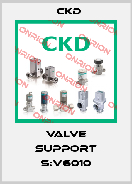 valve support S:V6010 Ckd