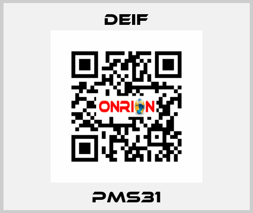 PMS31 Deif