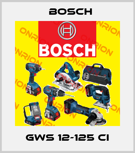 GWS 12-125 CI Bosch