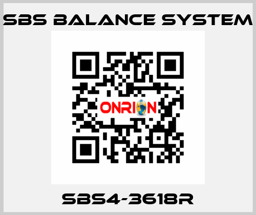 SBS4-3618R SBS BALANCE SYSTEM