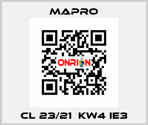 CL 23/21  kW4 IE3 Mapro