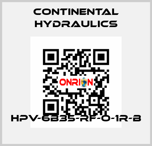 HPV-6B35-RF-O-1R-B Continental Hydraulics