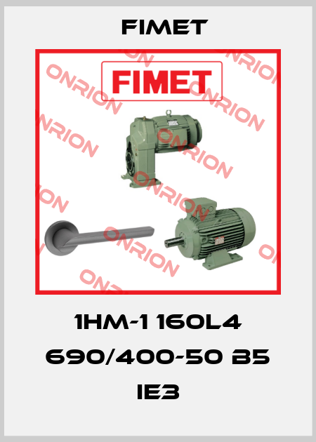 1HM-1 160L4 690/400-50 B5 IE3 Fimet