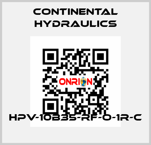 HPV-10B35-RF-O-1R-C Continental Hydraulics