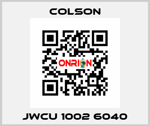 JWCU 1002 6040 Colson