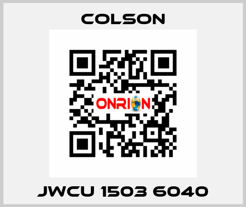 JWCU 1503 6040 Colson