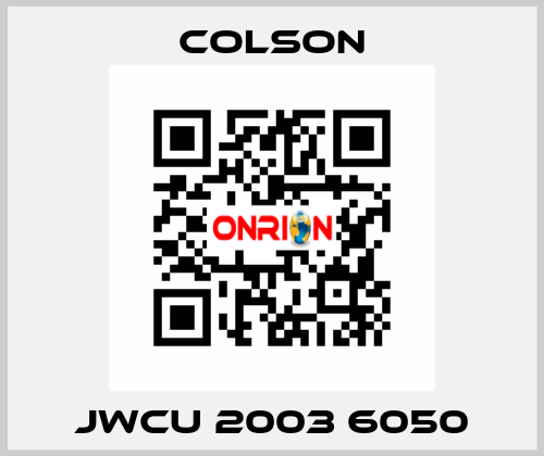 JWCU 2003 6050 Colson