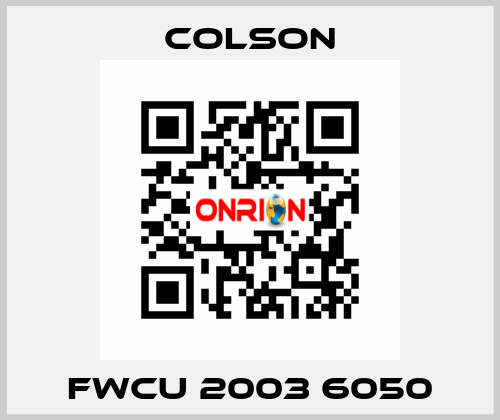 FWCU 2003 6050 Colson