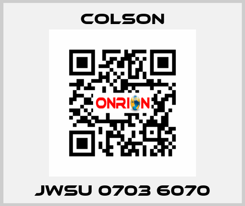 JWSU 0703 6070 Colson