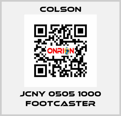 JCNY 0505 1000 FOOTCASTER Colson