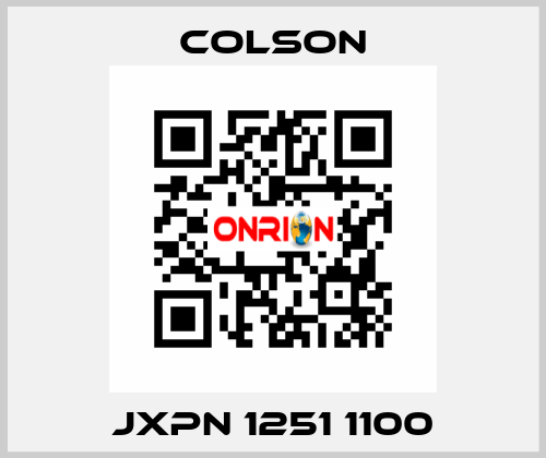 JXPN 1251 1100 Colson