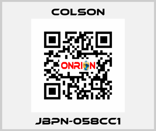 JBPN-058CC1 Colson