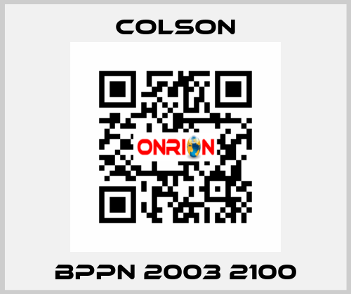 BPPN 2003 2100 Colson