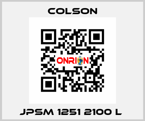 JPSM 1251 2100 L  Colson