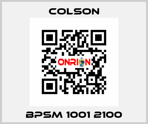 BPSM 1001 2100 Colson