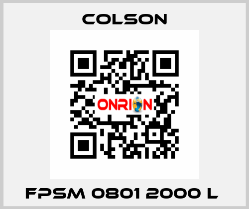 FPSM 0801 2000 L  Colson