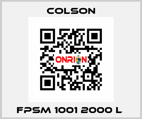 FPSM 1001 2000 L  Colson