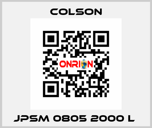 JPSM 0805 2000 L  Colson