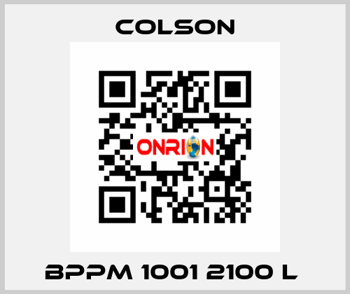 BPPM 1001 2100 L  Colson