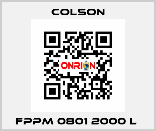 FPPM 0801 2000 L  Colson