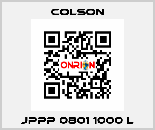 JPPP 0801 1000 L Colson