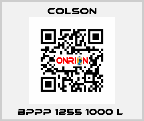 BPPP 1255 1000 L  Colson