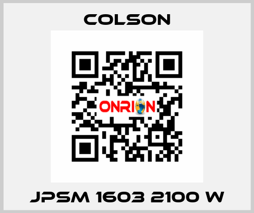 JPSM 1603 2100 W Colson