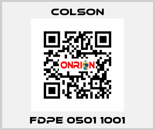 FDPE 0501 1001 Colson