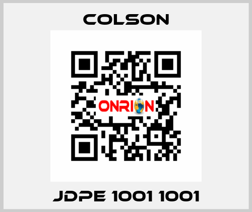 JDPE 1001 1001 Colson