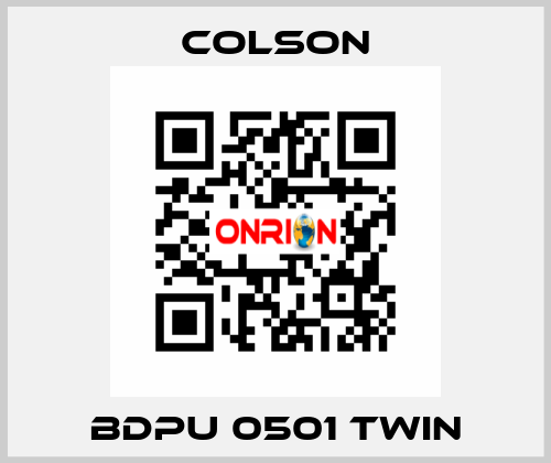 BDPU 0501 TWIN Colson