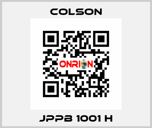 JPPB 1001 H Colson