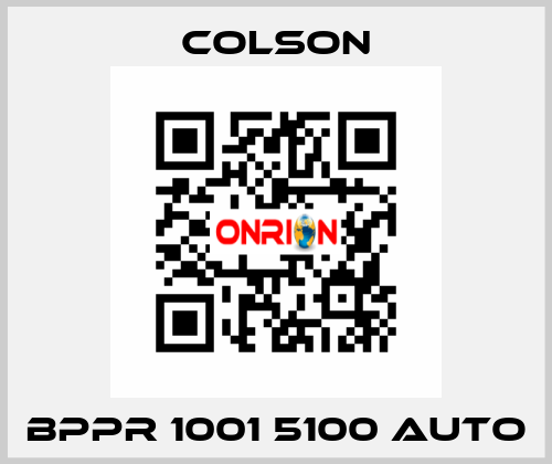 BPPR 1001 5100 AUTO Colson