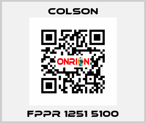 FPPR 1251 5100 Colson