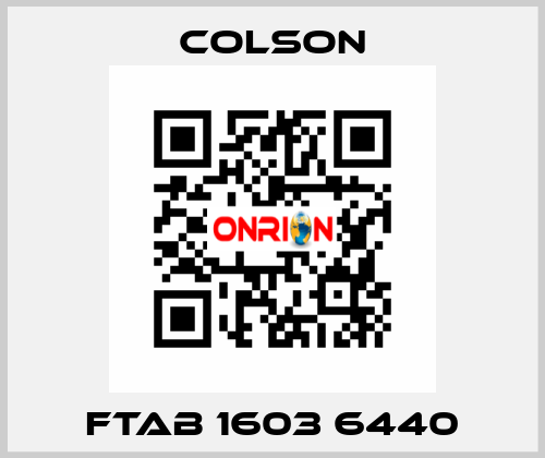 FTAB 1603 6440 Colson