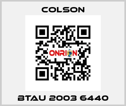 BTAU 2003 6440 Colson