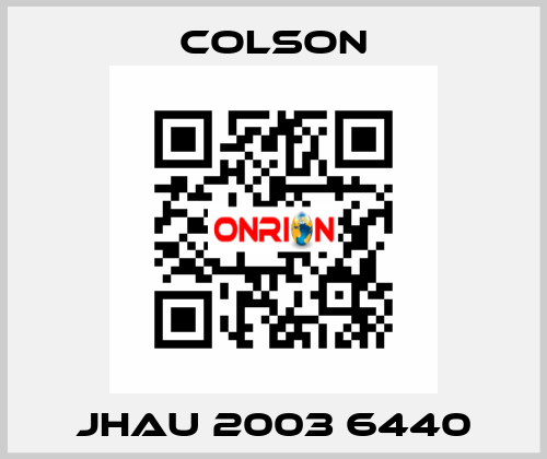 JHAU 2003 6440 Colson