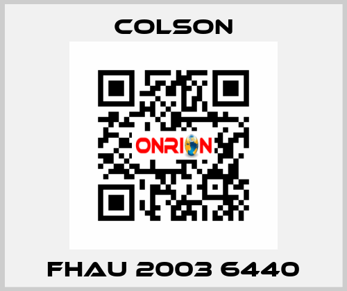 FHAU 2003 6440 Colson