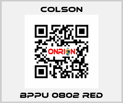 BPPU 0802 RED Colson