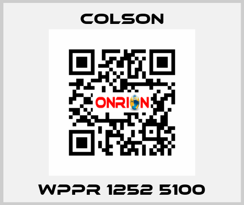 WPPR 1252 5100 Colson